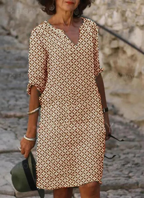 R&B luftig lockere und sommerliche kleid