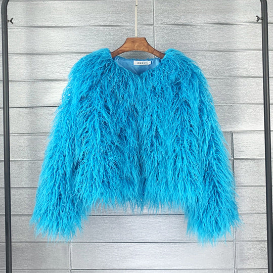 R&B | Fluffy Kurze Jacke