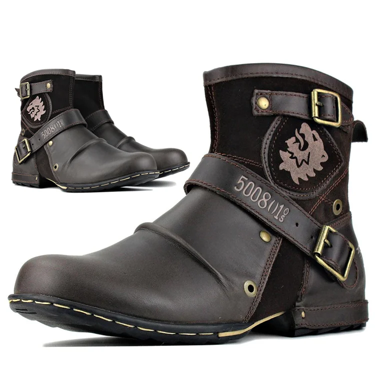R&B | Weinlese Stil Herrenstiefel