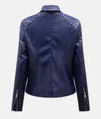 R&B | Damen Kunstleder Bikerjacke
