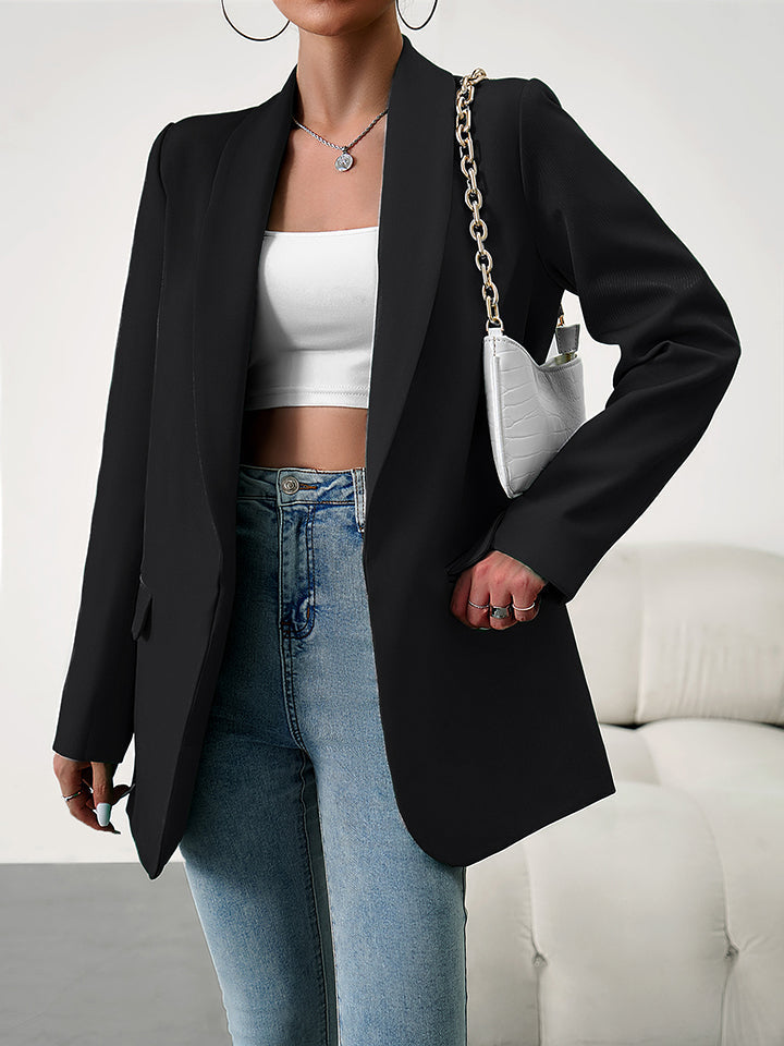 R&B | Reverskragen Langarm Blazer