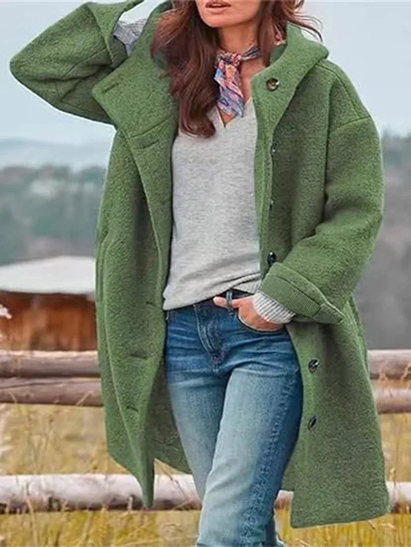 R&B | Wollenjacke mit Kapuze