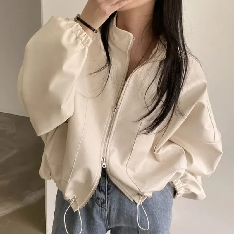 R&B | Personalisierte Hip-Hop Pu-Lederjacke