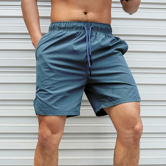 R&B | Atmungsaktive, Einfarbige Badeshorts für Männer mit Kordel
