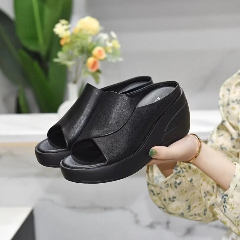 R&B | Orthopädische Keil-Sandalen