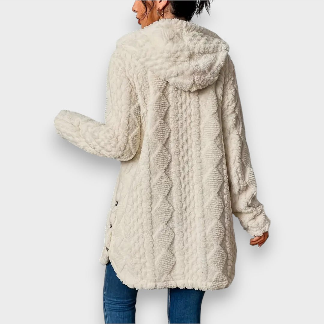 R&B | Plüsch-Hoodie-Cardigan-Pullover