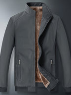 R&B | Warme Jacke mit Fleecefutter Polyester Stilvoll und Praktisch