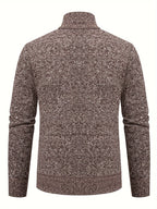 R&B | Strickcardigan mit Reißverschluss und Muster Acryl Bequem und Warm