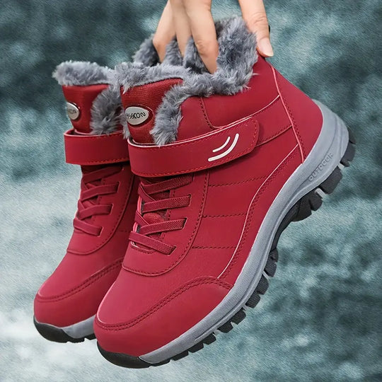 Orthopädische, warm gefütterte Winterstiefel R&B