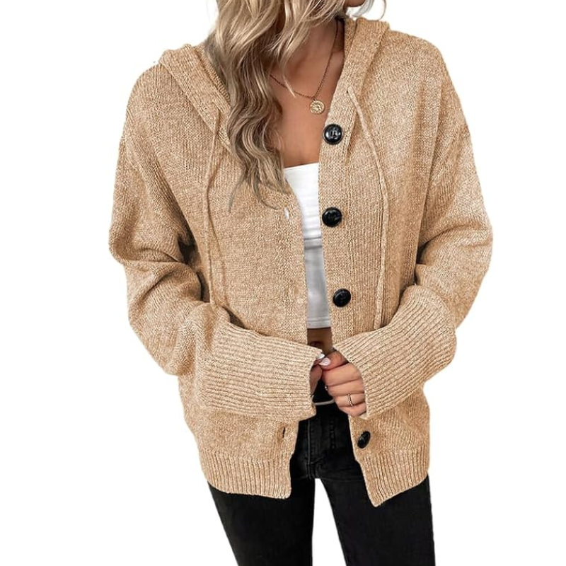 R&B | Strick-Cardigan mit Knöpfen für Damen