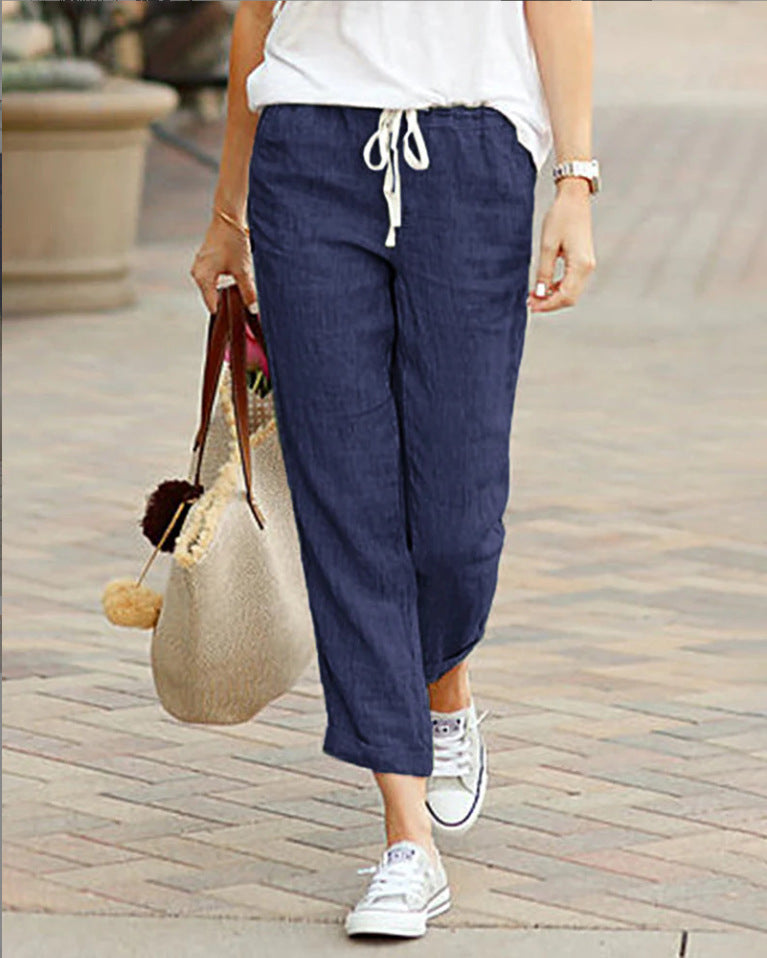R&B | Bequeme Leinenhose Damen