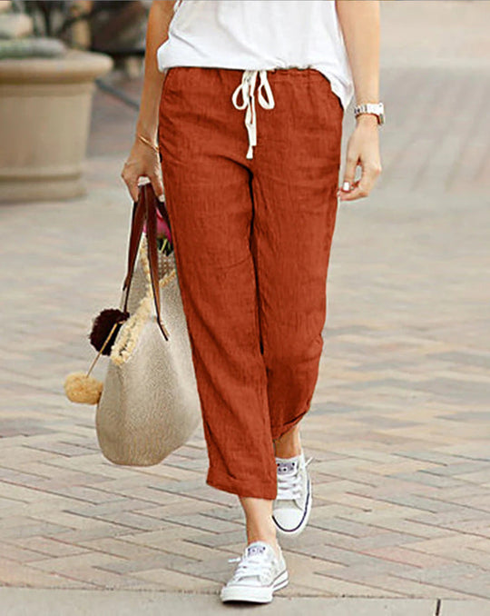 R&B | Bequeme Leinenhose Damen