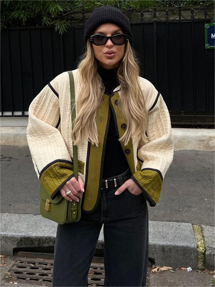 R&B | Übergangs-Damenjacke mit Knopfdetails