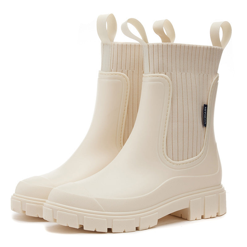 R&B | Gummistiefel - Wasserdicht mit Antirutschsohle, Perfekt für Regenwetter