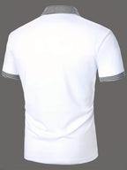 R&B | Farblich passendes POLO-Shirt mit Knöpfen