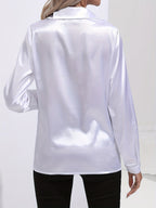 R&B | Damen Elegante Satinbluse
