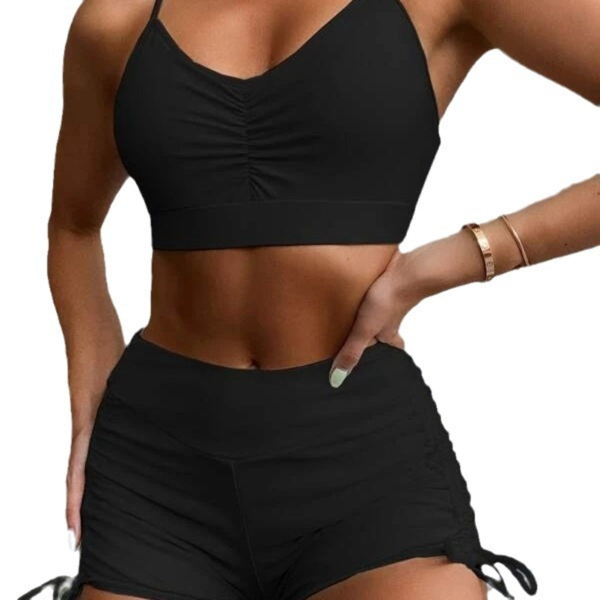 R&B | Badeanzug mit hoher Taille und Bauchdeckel