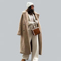 Damen Kunstfelljacke mit Teddy-Optik & Langer Passform | R&B