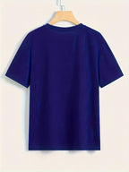 R&B | Schlichtes, einfaches Rundhals-T-Shirt
