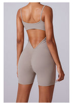 R&B | Schlanke Schulter Tank Yoga Strampler