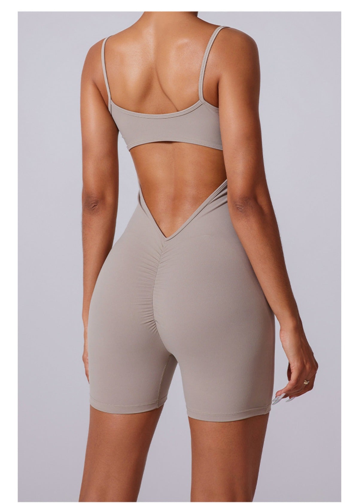 R&B | Schlanke Schulter Tank Yoga Strampler