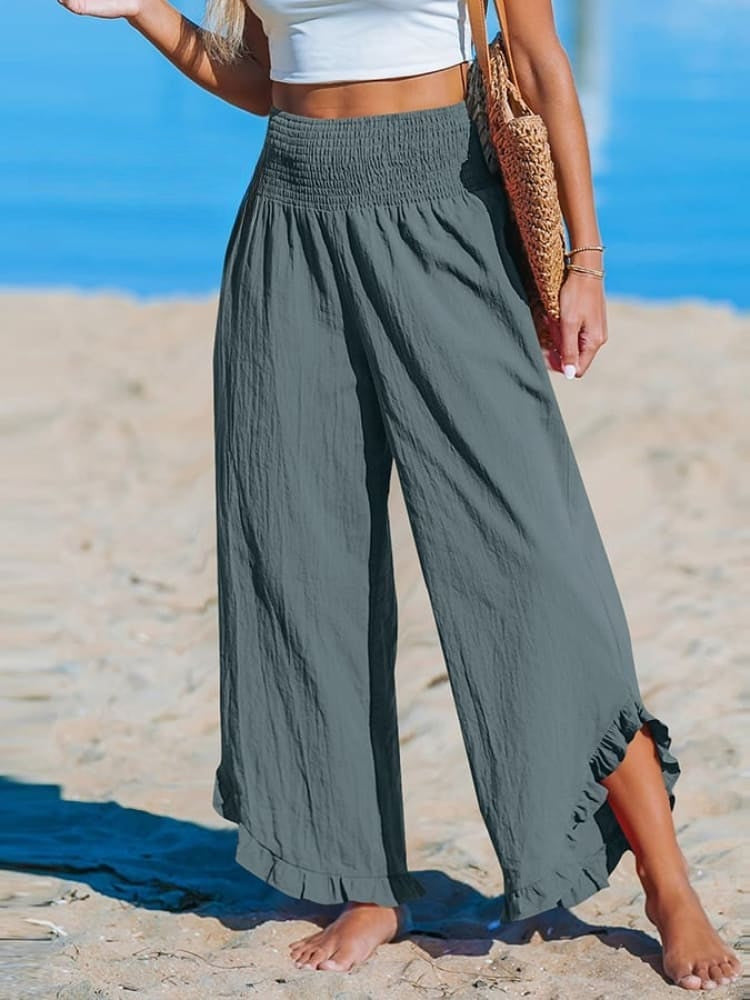 R&B | Women's Ruffles Freizeithemd