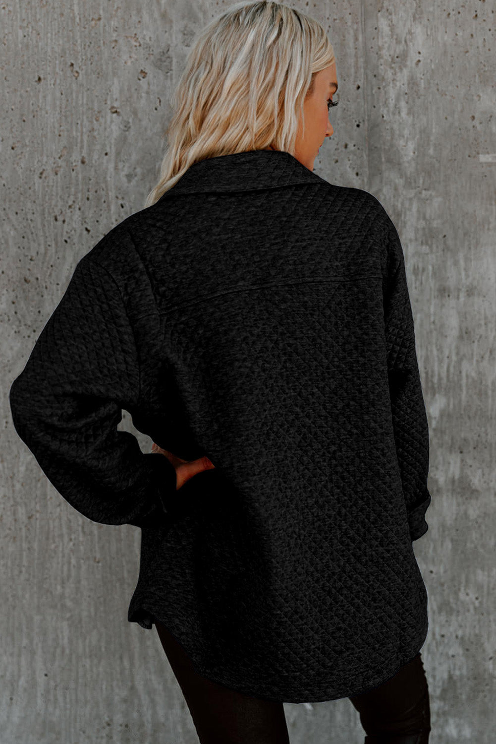 R&B | Leichtgewicht Gesteppte Hemdjacke Polyester Komfort und Stil