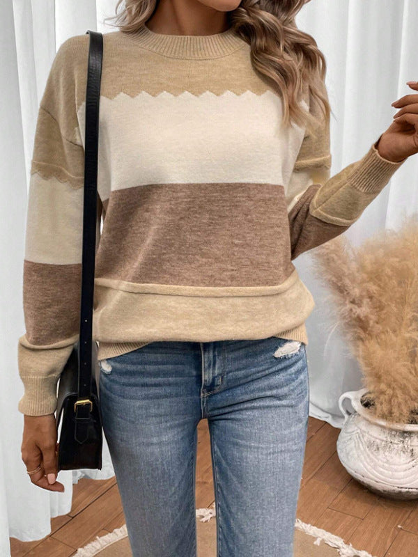 R&B | Strickpullover in sanften Pastellfarben