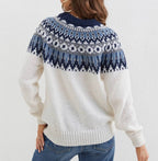 R&B | Stilvoller Ethnisch Gemusterter Pullover