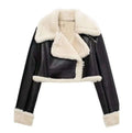 R&B | Damen Fleecefutter Kurze Jacke