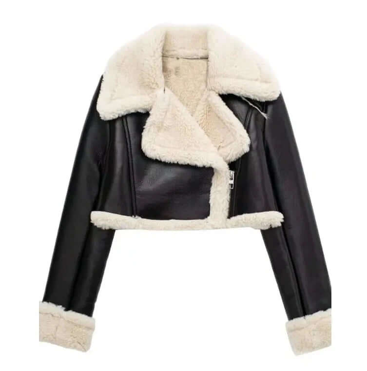 R&B | Damen Fleecefutter Kurze Jacke