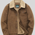 R&B | Herren Fleece-Weste mit Knöpfen Warm und Elegant