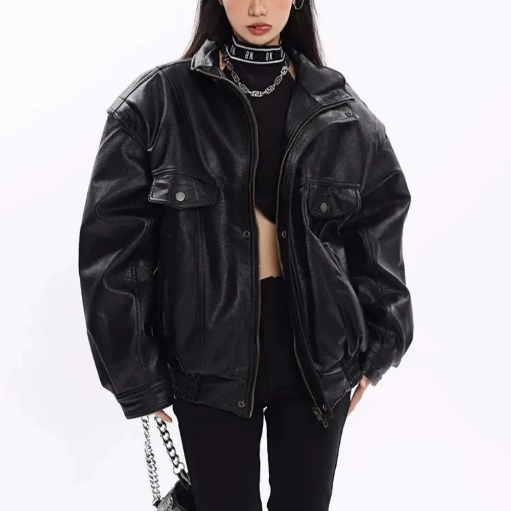 R&B | Steppinnenlederjacke