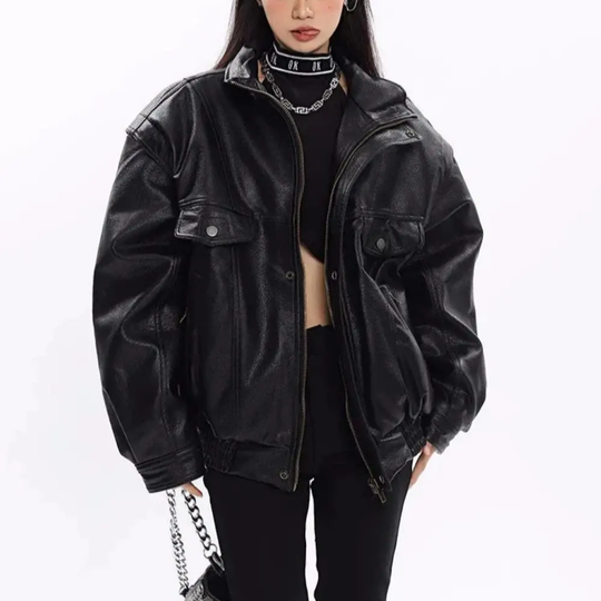 R&B | Steppinnenlederjacke