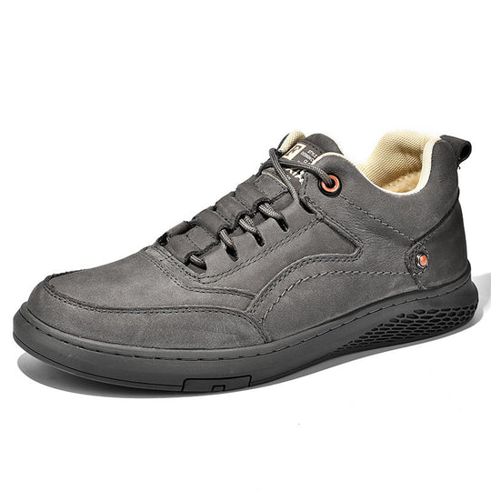 Exklusive Ledersneaker mit Schnürung R&B