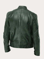 R&B | Herren Klassische Lederjacke