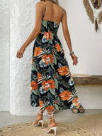 R&B | Elegantes bedrucktes Kleid