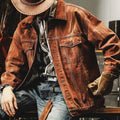 R&B | Denim Weinlese Jacke