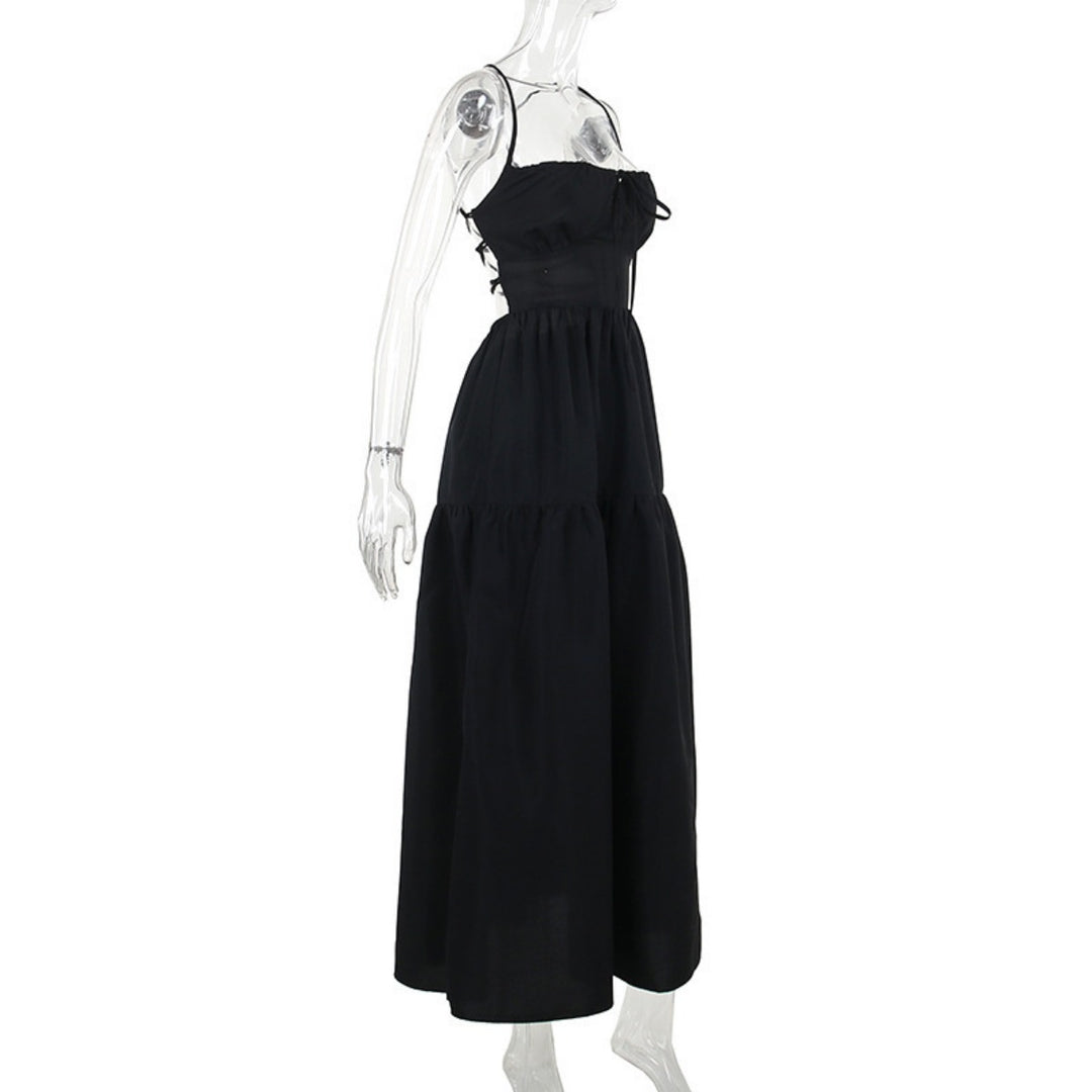R&B | Kleid mit Hosenträgern und Neckholder