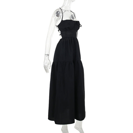 R&B | Kleid mit Hosenträgern und Neckholder