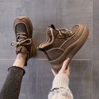 R&B | Damen Bequeme Plattform Kurze Stiefel