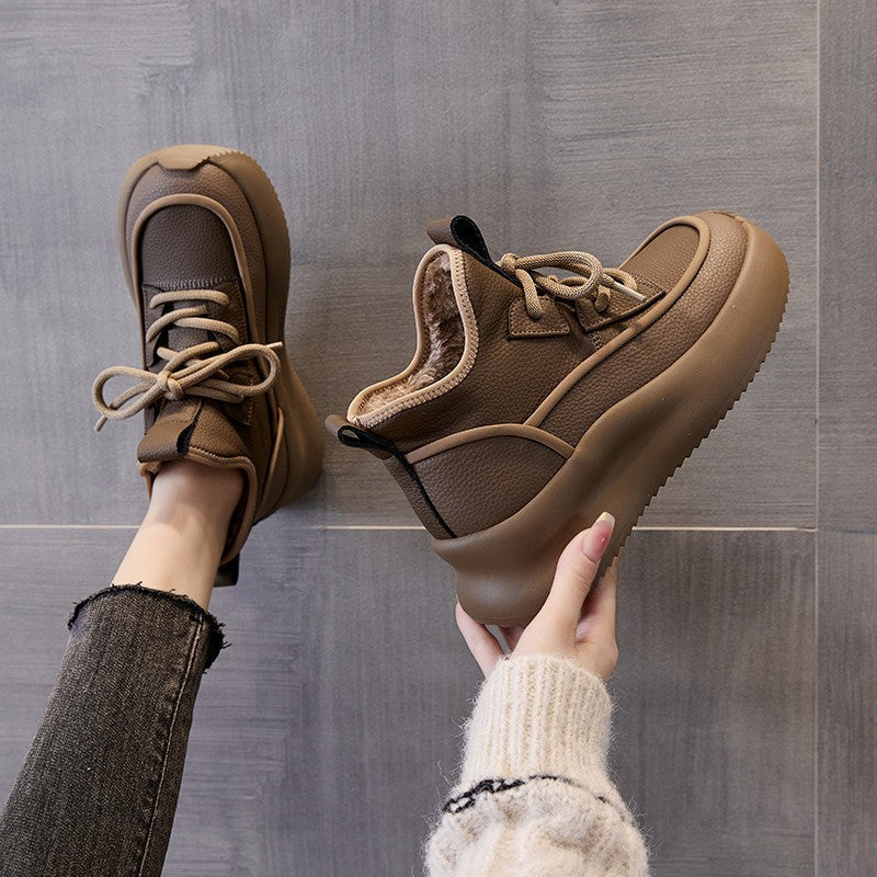 R&B | Damen Bequeme Plattform Kurze Stiefel