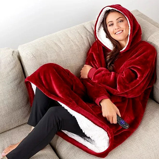 R&B | Weiches Kapuzenpullover-decke Polyester Bequem und Warm