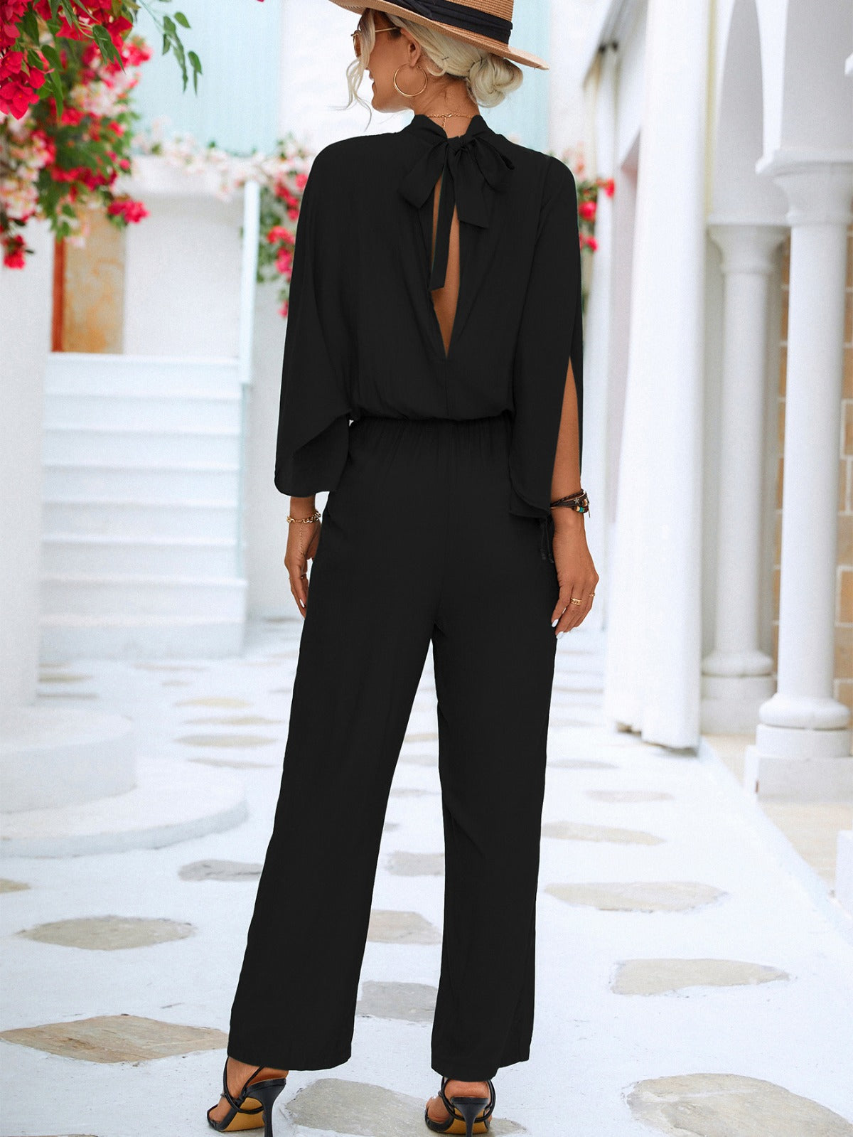 R&B | Jumpsuit mit Stehkragen