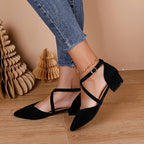 R&B | Mode Flache Damenschuhe Einfarbiges Design