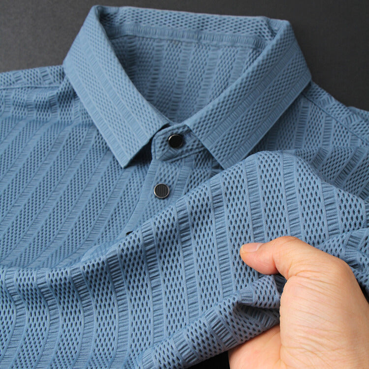 R&B | Herren Poloshirt Aus Seide