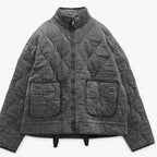 R&B | Vintage Steppjacke mit Klassischer Steppdetails