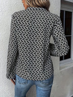 R&B | Stilvolle Bluse mit Grafischem Muster Polyester Elegant und Komfortabel