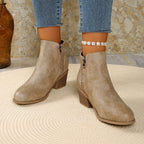 Damen-Stiefeletten aus Leder, orthopädisch & komfortabel R&B R&B