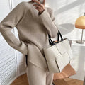 R&B | Strick Damen Pullover Satz mit Weitem Hosen